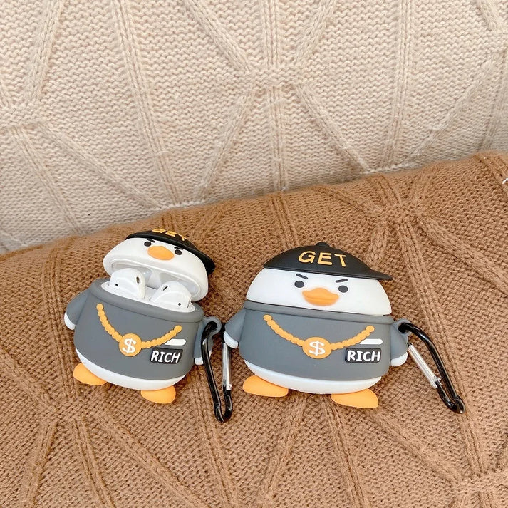 Dope Penguin Airpods Cover for Apple AirPods pro 2- Premium Silicone Case Cover