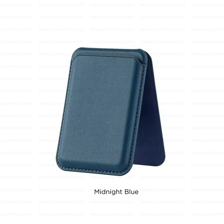 MagStand Pro Wallet – 2-in-1 Leather MagSafe Card Holder with Stand & RFID Protection by CoverUp