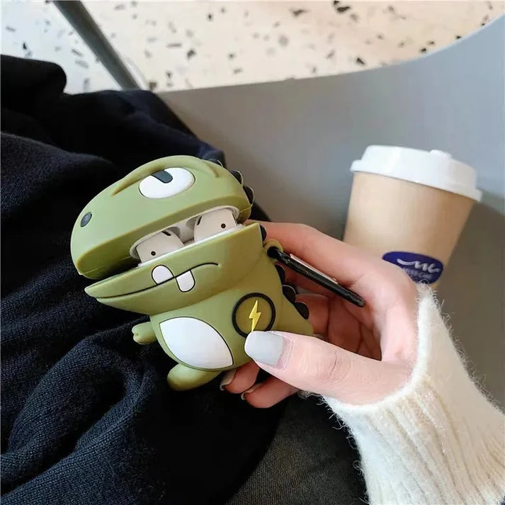 Baby Dinosaur Case for Apple AirPods pro 2- Premium Silicone Case Cover