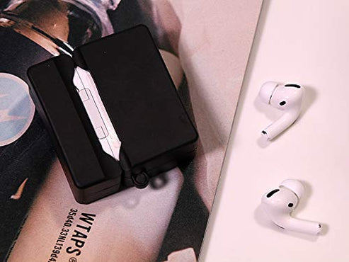 Marshall Speaker AirPods Case Cover – Retro Amp Style Silicone Case with Keychain