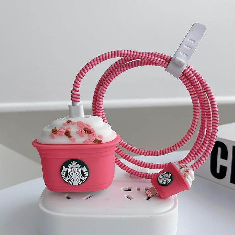 Startbucks Strawberry Cup Charger Cover