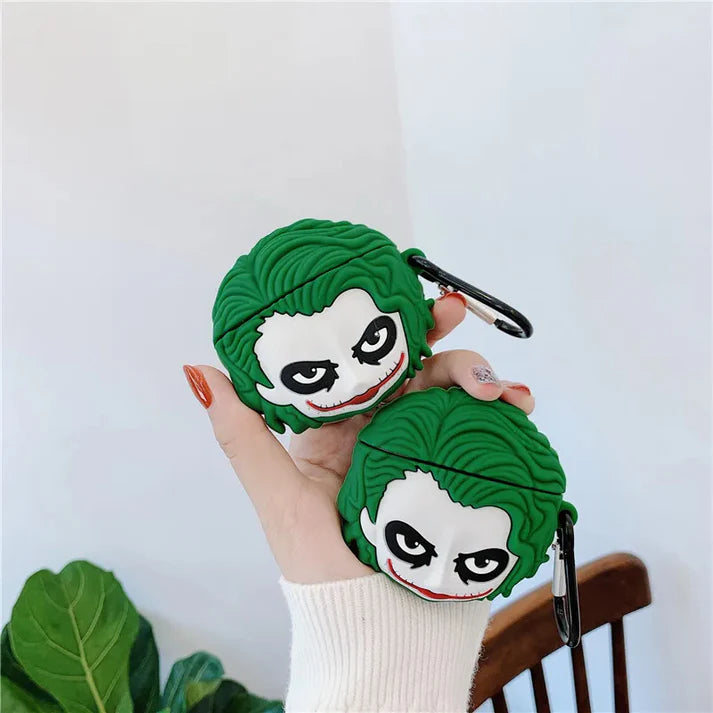 Joker - Airpods Cover for Apple AirPods pro 2 - Premium Silicone Case Cover