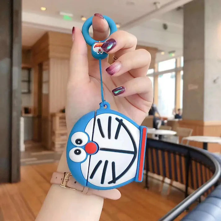 Doraemon Airpods Cover for Apple AirPods pro 2- Premium Silicone Case