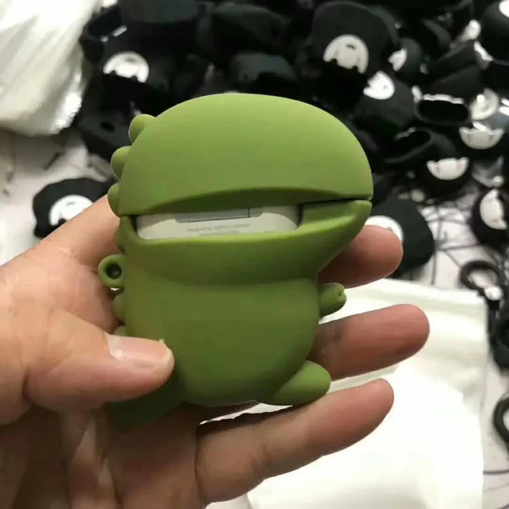 Baby Dinosaur Case for Apple AirPods pro 2- Premium Silicone Case Cover