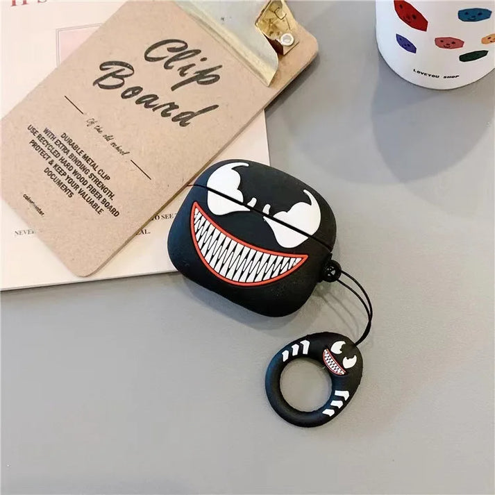 Venom 3D Silicone AirPods Pro/1/2/3 Case – Anti-Hero Series