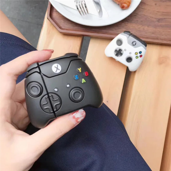Retro Handheld Console 3D Silicone AirPods Case – Gamer Series