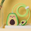 Avo-Cuddle 3-in-1 Charger Protector Set – Cute Avocado Cable Cover