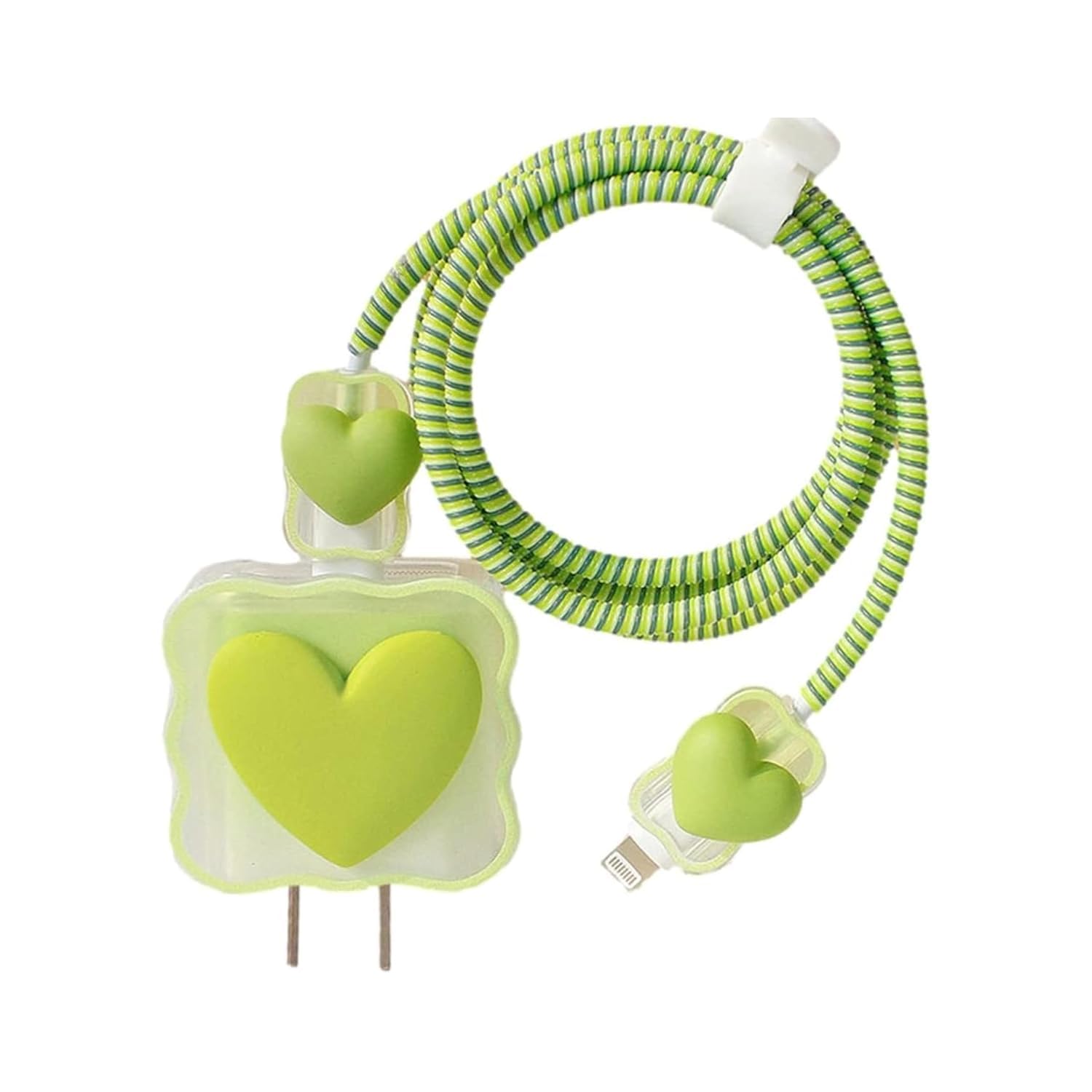 Heart Design Charger Cover & Cable Protector