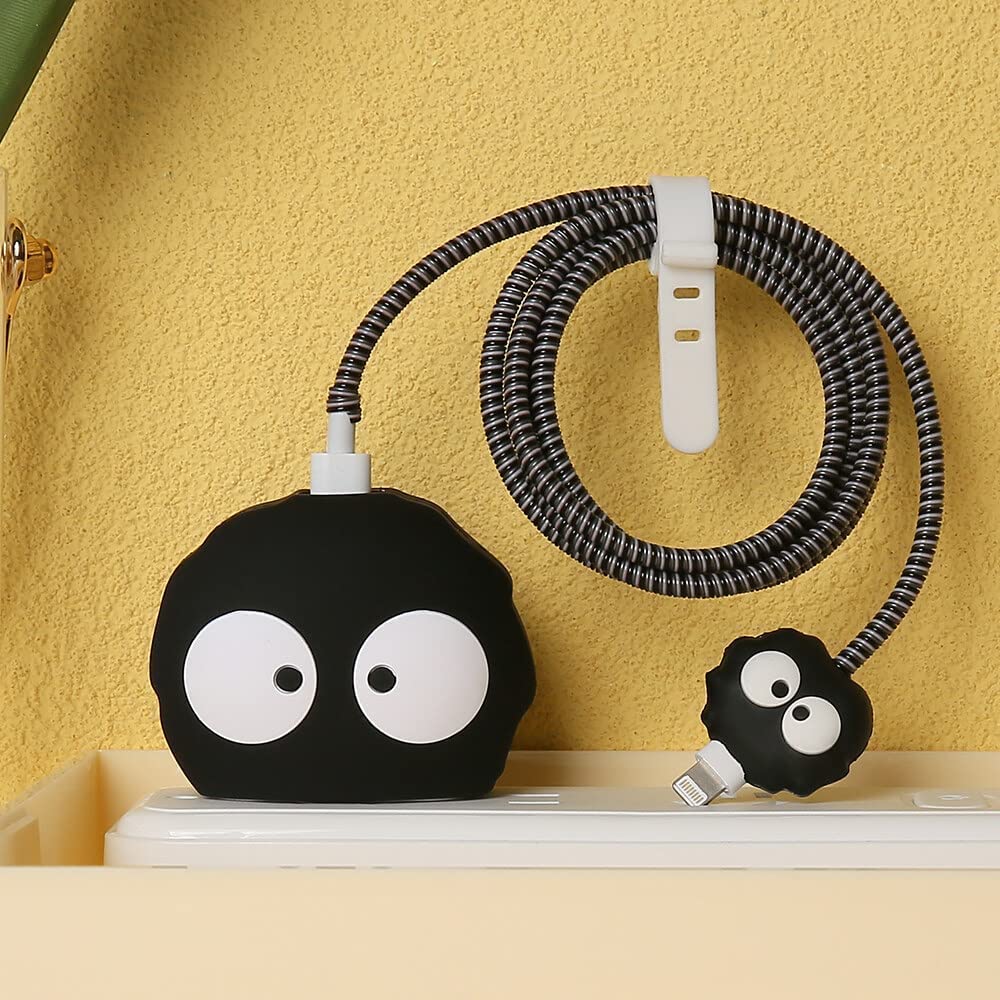 Cartoon Eyes Charger Cover & Cable Protector - VYRO