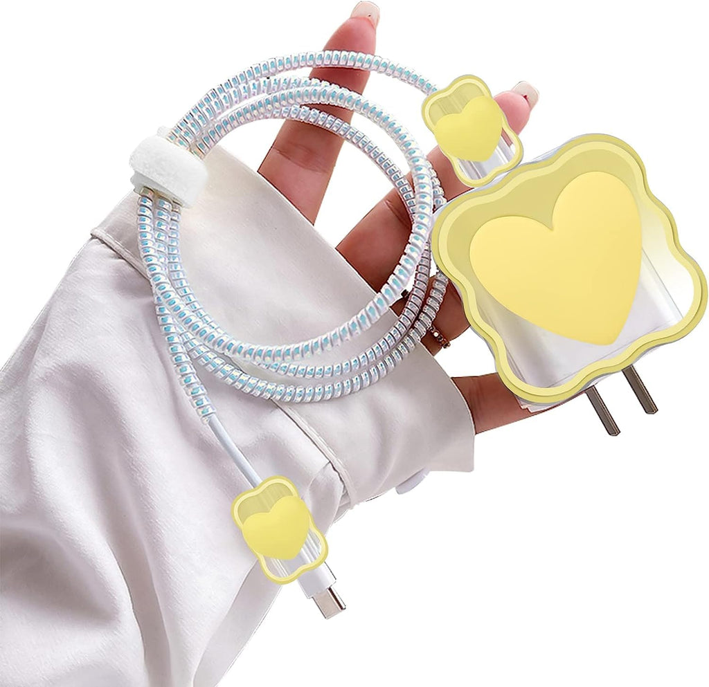 Heart Design Charger Cover & Cable Protector