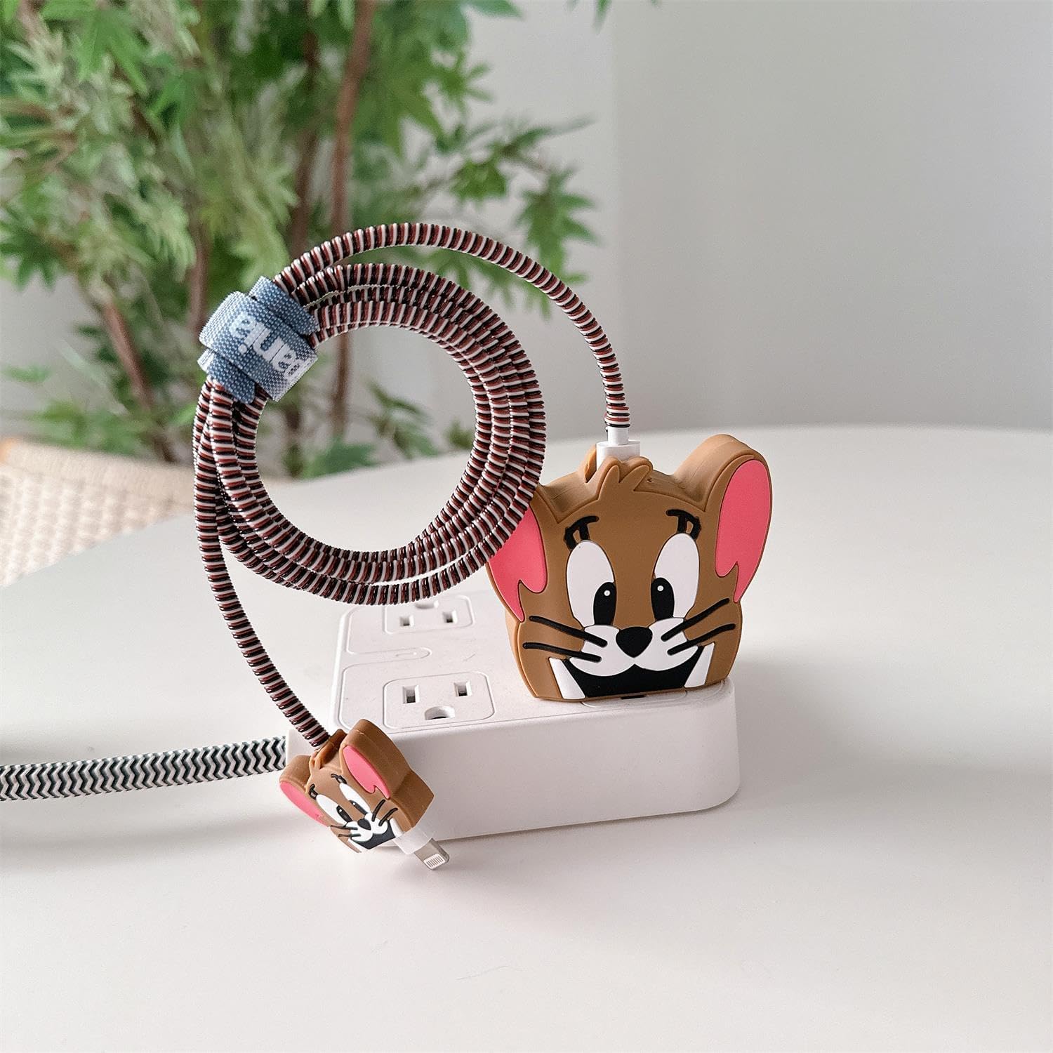 Tom And Jerry Cartoon Cat Charger Case Combo Pack