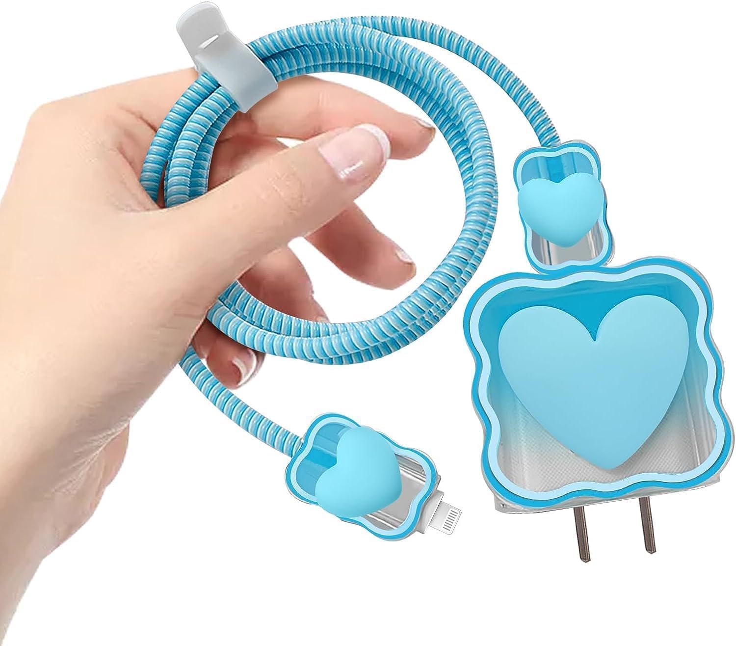 Heart Design Charger Cover & Cable Protector