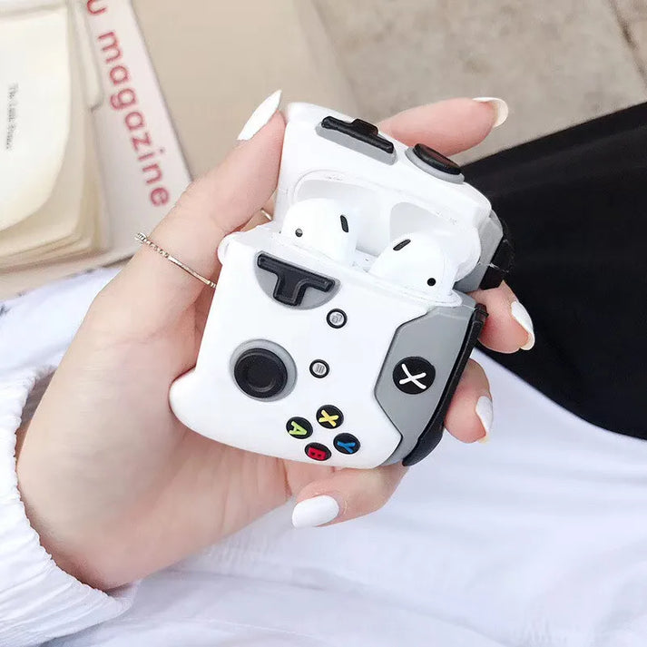 Retro Handheld Console 3D Silicone AirPods Case – Gamer Series
