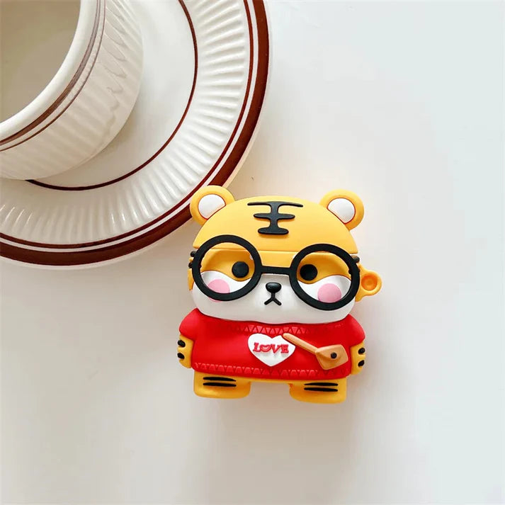 Baby Tiger Airpods Cover for Apple AirPods pro 2 - Premium Silicone Case Cover
