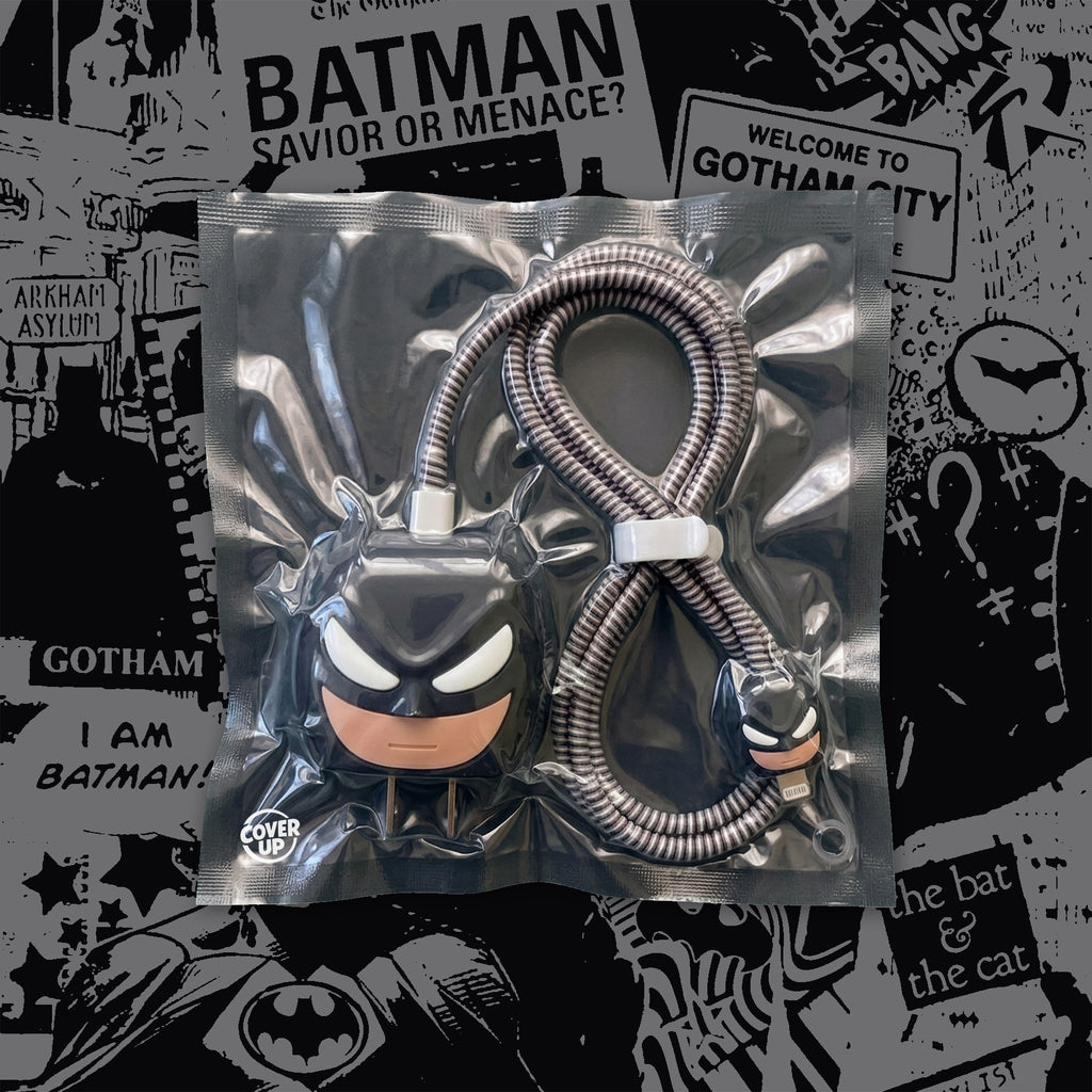 Batman Mask Charger Cover & Cable Protector