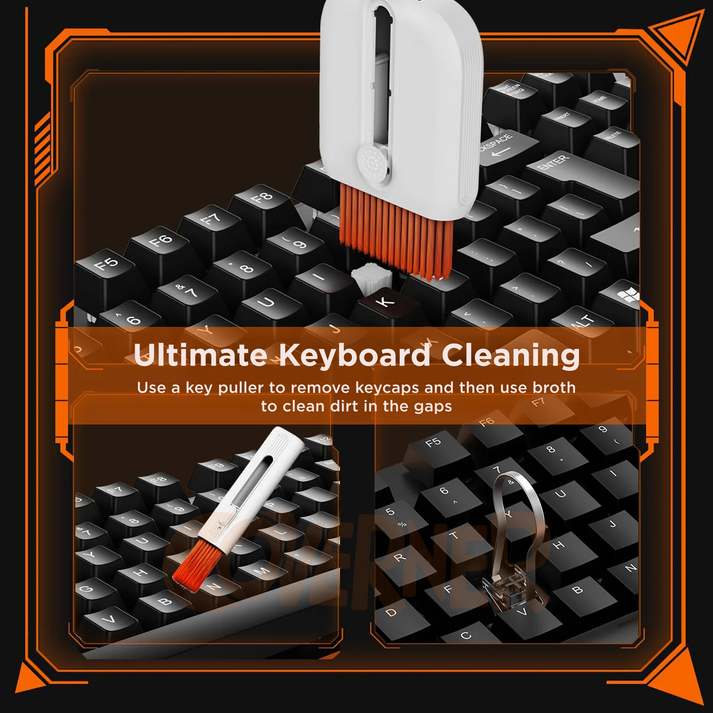 DustBuster Pro - 18-in-1 Tech Cleaning Kit - Mobile Stand - Gadget Holder