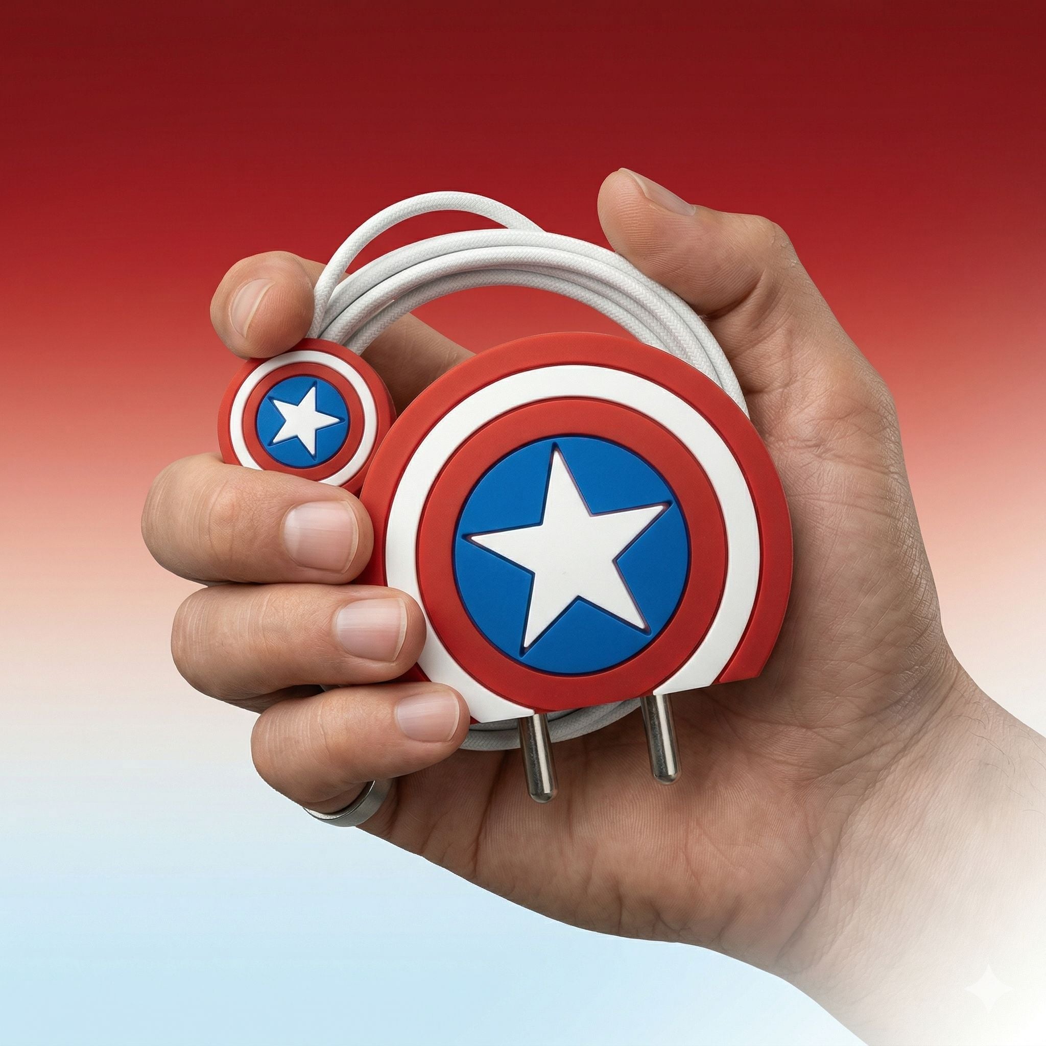 Captain America Shield Charger Cover