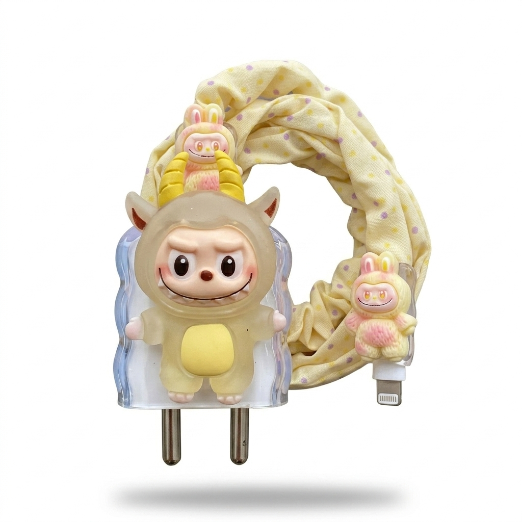 Labubu 3D Charger Cover