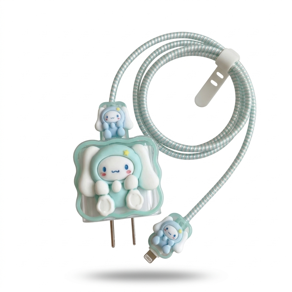 Cinnamoroll Charger Cover & Cable Protector