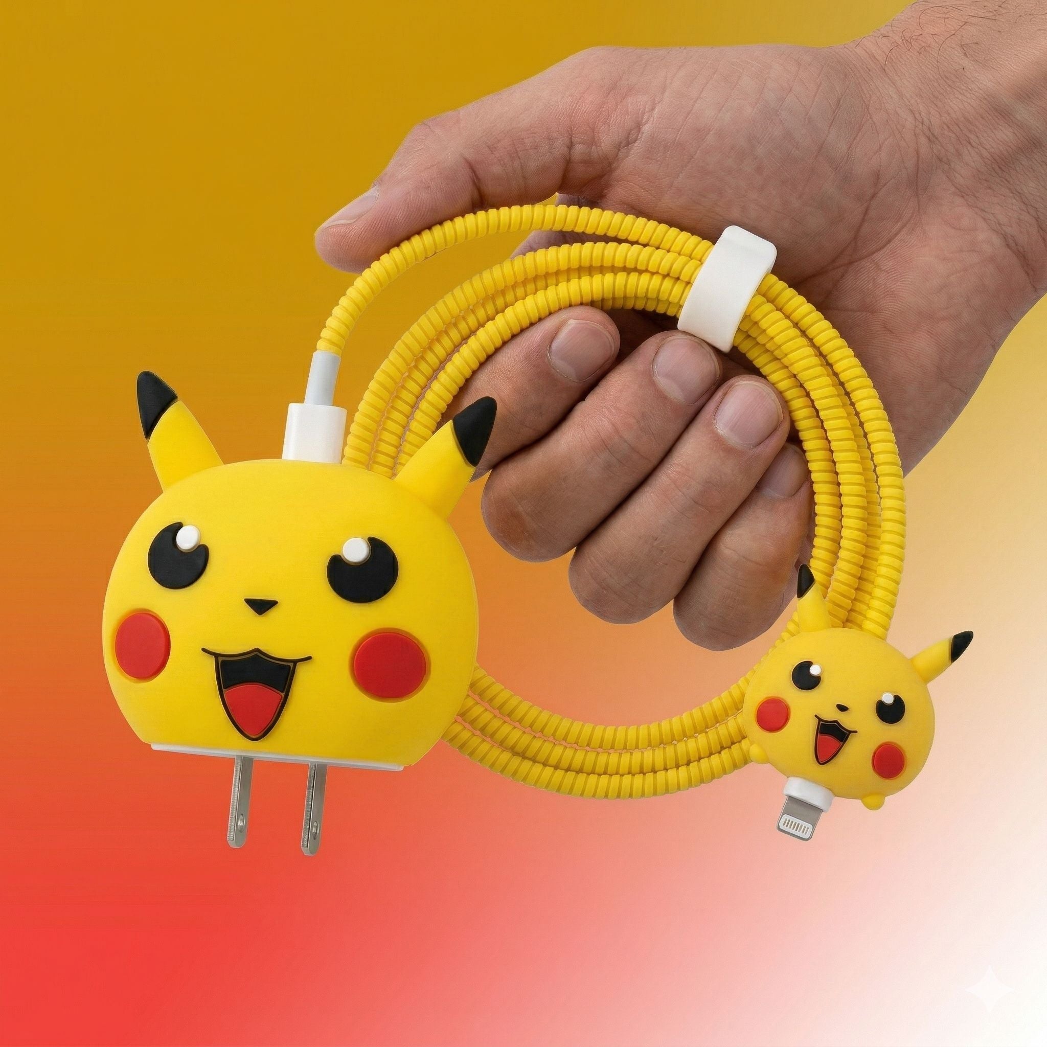 Pikachu Charger Cover & Cable Protector