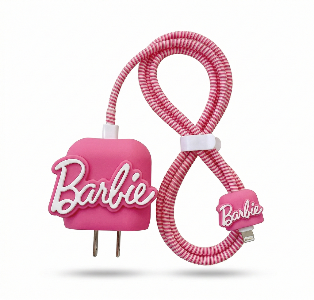 Barbie Charger Cover & Cable Protector