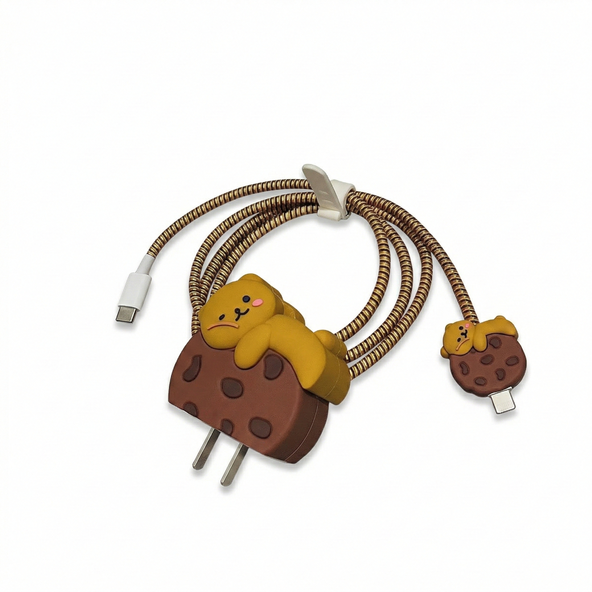 Cookie Bear Charger Cover & Cable Protector