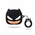 Batman AirPods Case Cover – Cute Silicone Protective Case with Keychain
