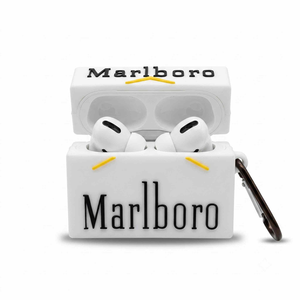 Marlboro Airpods Cover for Apple AirPods pro 2 - Premium Silicone Case