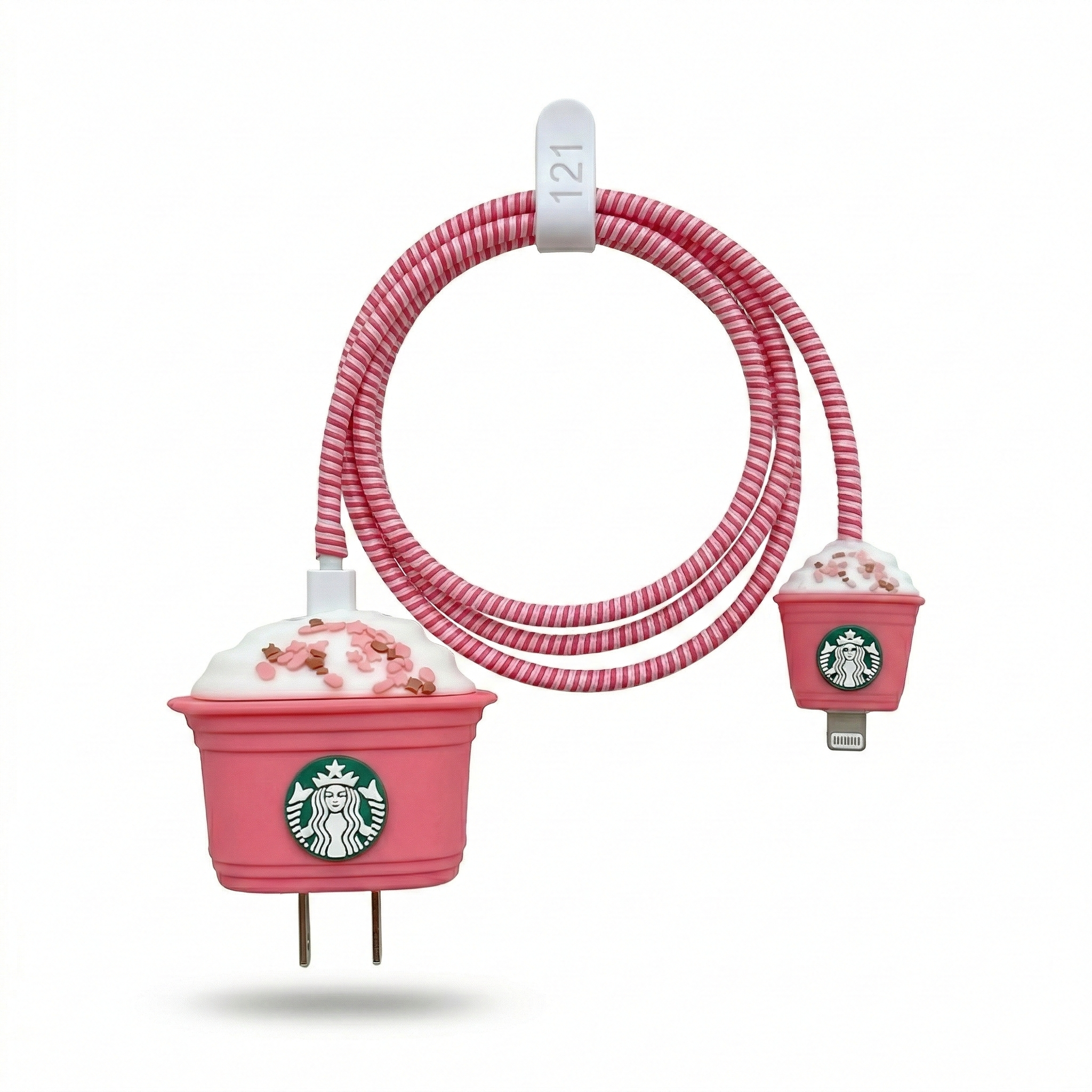 Startbucks Strawberry Cup Charger Cover