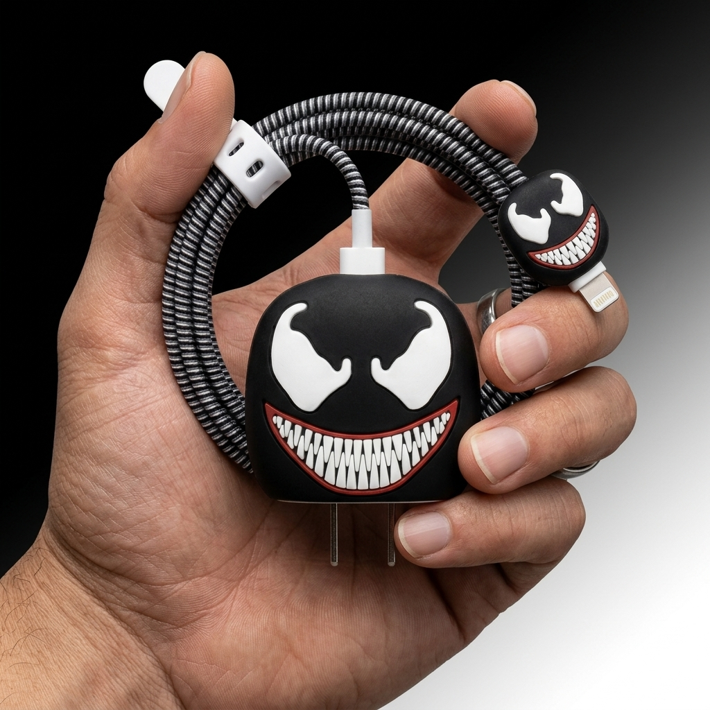 Spider-Man & Venom Charger Protector Pack