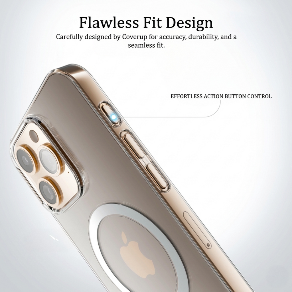 Anti-Yellow Magnetic Clear Case for iPhone