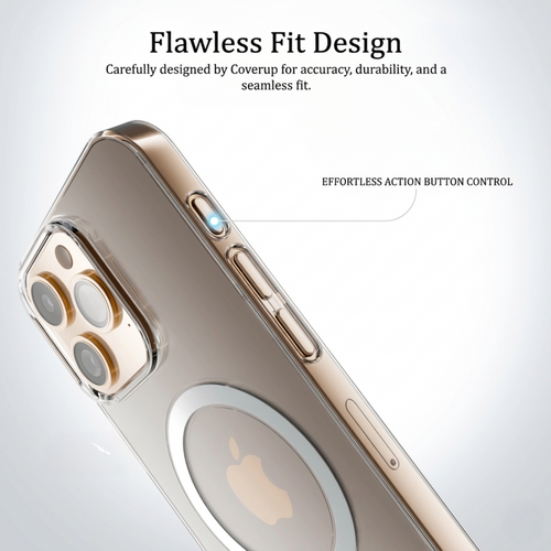Anti-Yellow Magnetic Clear Case for iPhone