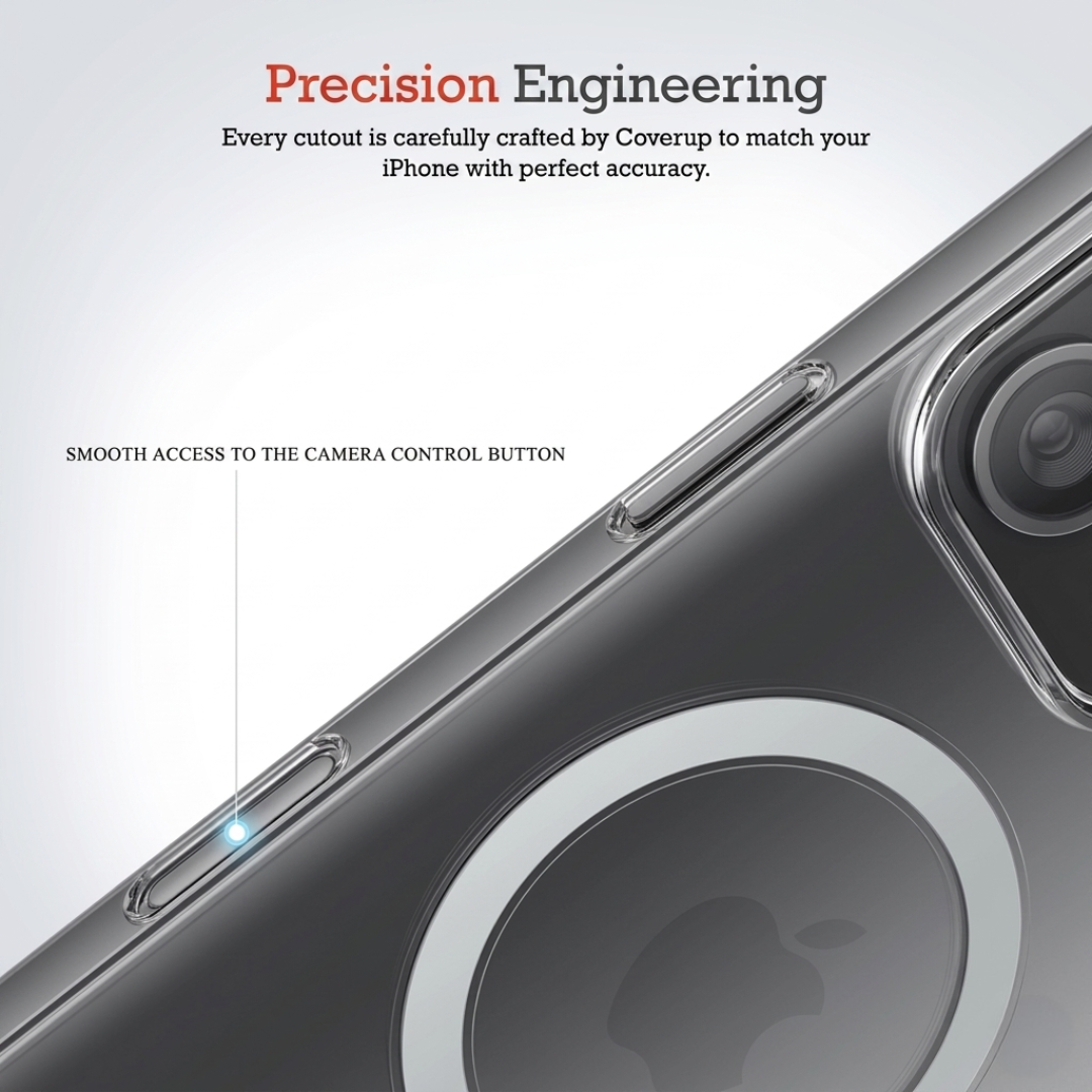 Anti-Yellow Magnetic Clear Case for iPhone