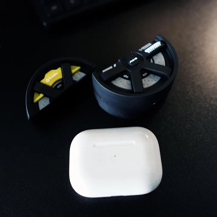 Racing Tire - Red Disc - Airpods Cover for Apple AirPods pro 2- Premium Silicone Case - LIMITED