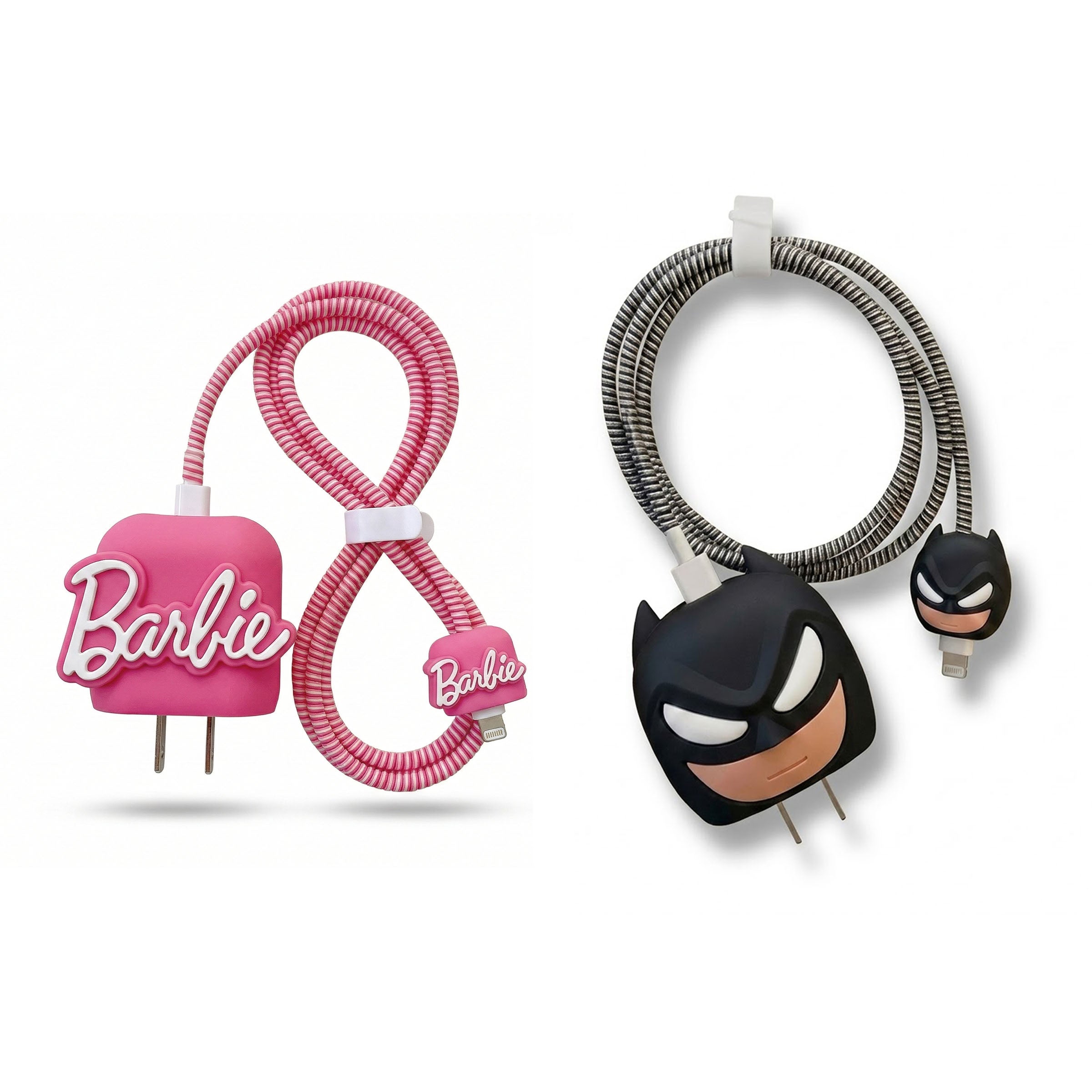 Barbie & Batman Charger Cover Combo