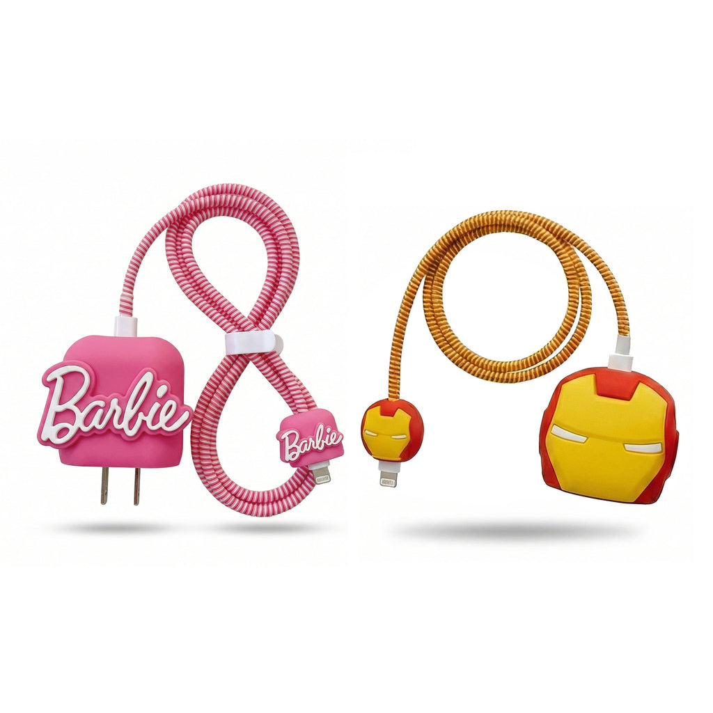 Ironman and Barbie Edition – 2-in-1 Couple’s Charger Case