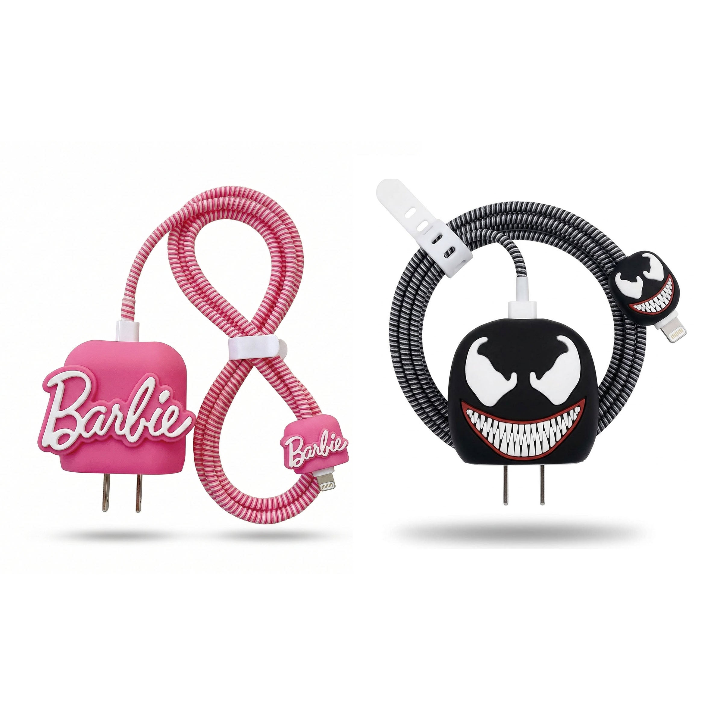 Barbie & Venom Charger Protector Combo Pack