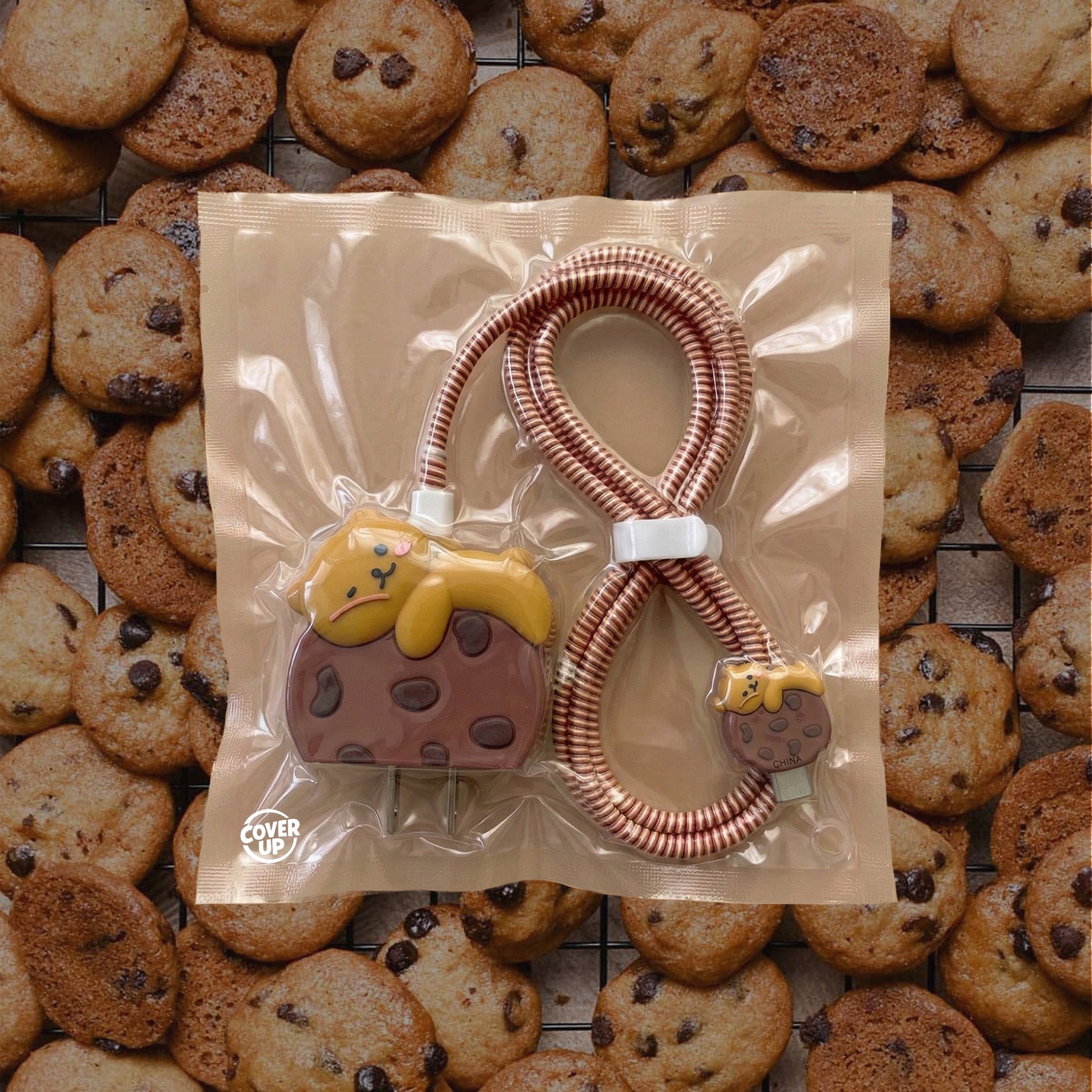 Cookie Bear Charger Cover & Cable Protector