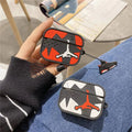 Jordan Jumpman Case for Apple AirPods pro 2 - Premium Silicone Cover with Shoe Key Handle