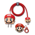 Mario Gaming Charger Cover & AirPods Case Combo