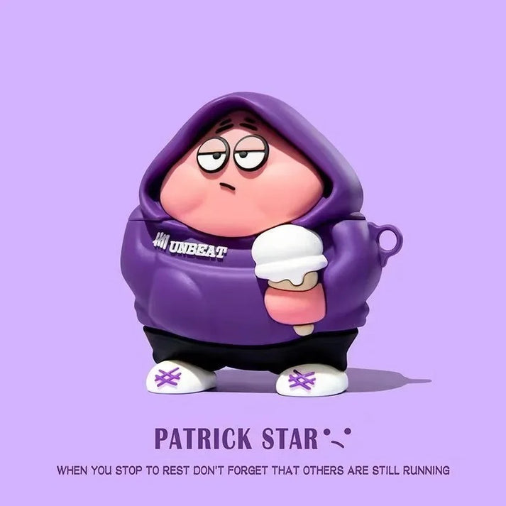 Patrick Star "Unbeat" 3D Silicone AirPods Pro/1/2/3 Case – Streetwear Series