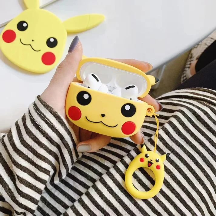 Pokemon Pikachu Airpods Cover for Apple AirPods pro 2 - Premium Silicone Case Cover