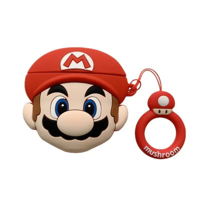 Mario 3D Silicone AirPods Pro/1/2/3 Case – Classic Gamer Series