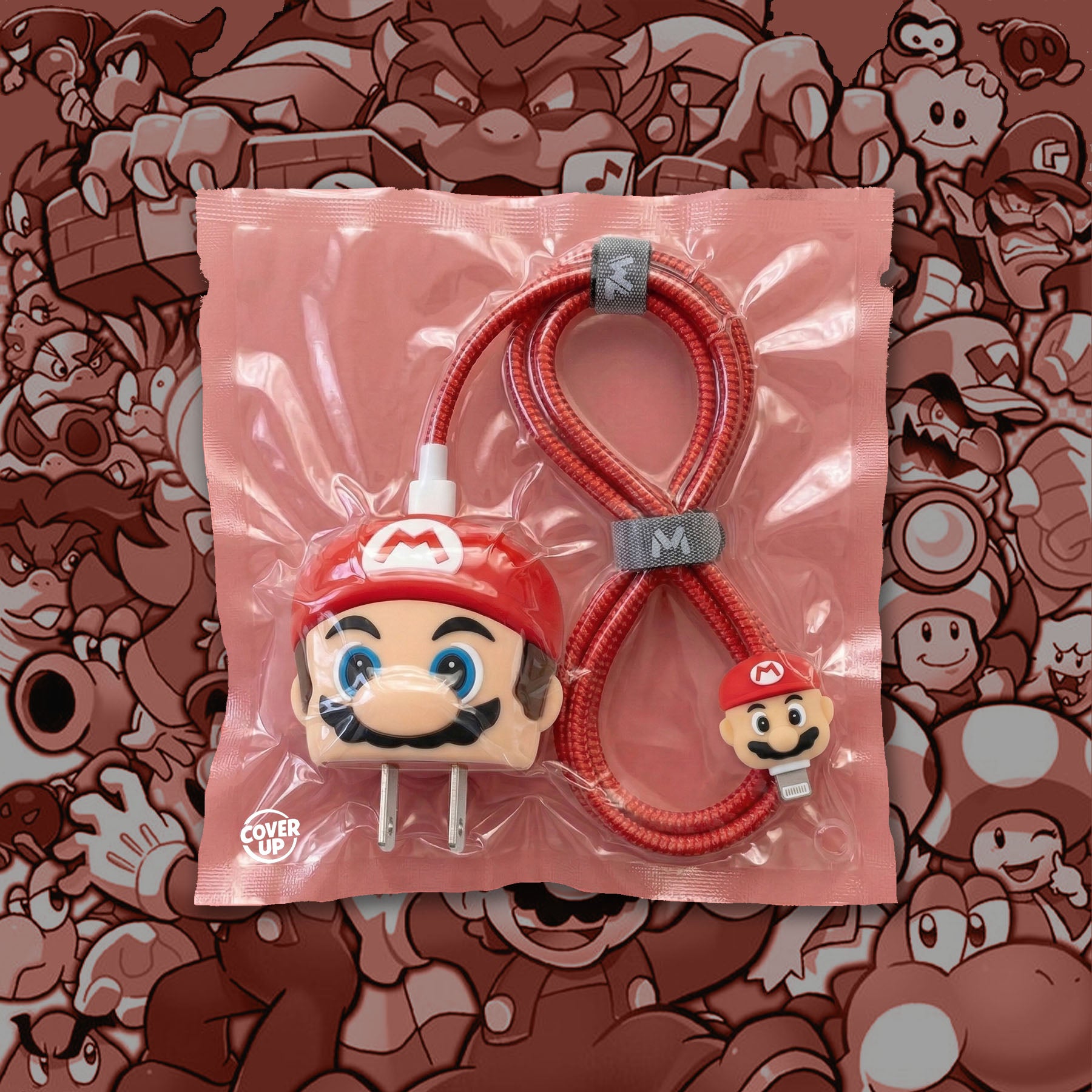 Mario Charger Cover & Cable Protector