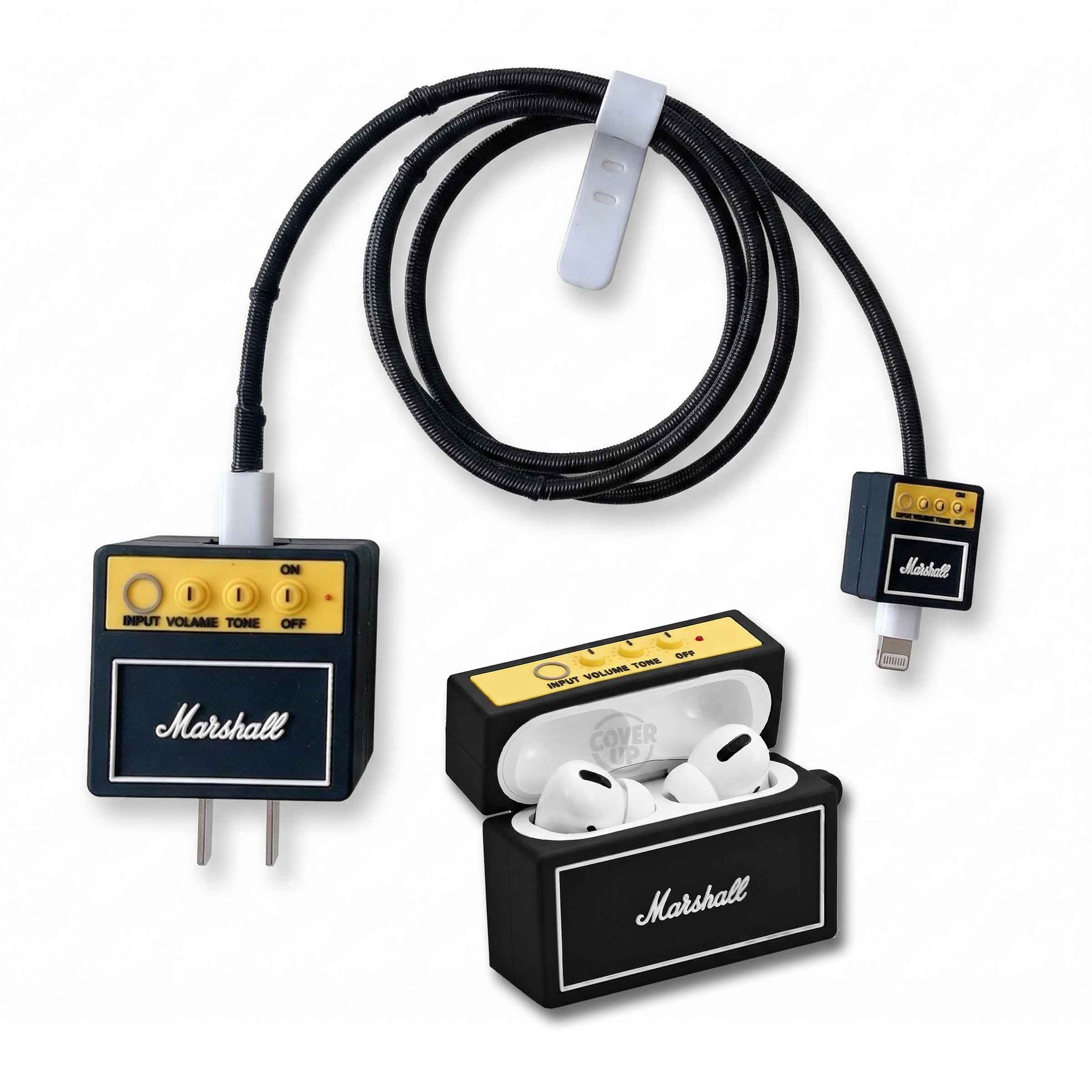 Marshall Speaker Charger Cover & AirPods Case Combo