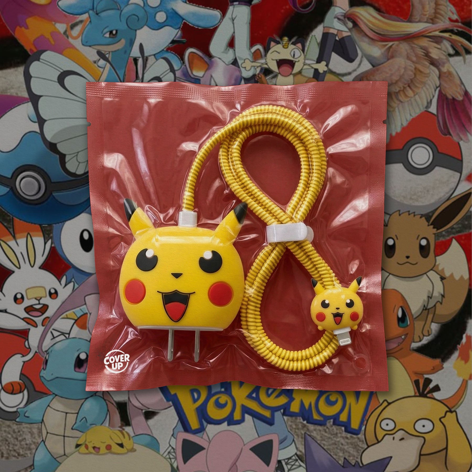 Pikachu Charger Cover & Cable Protector