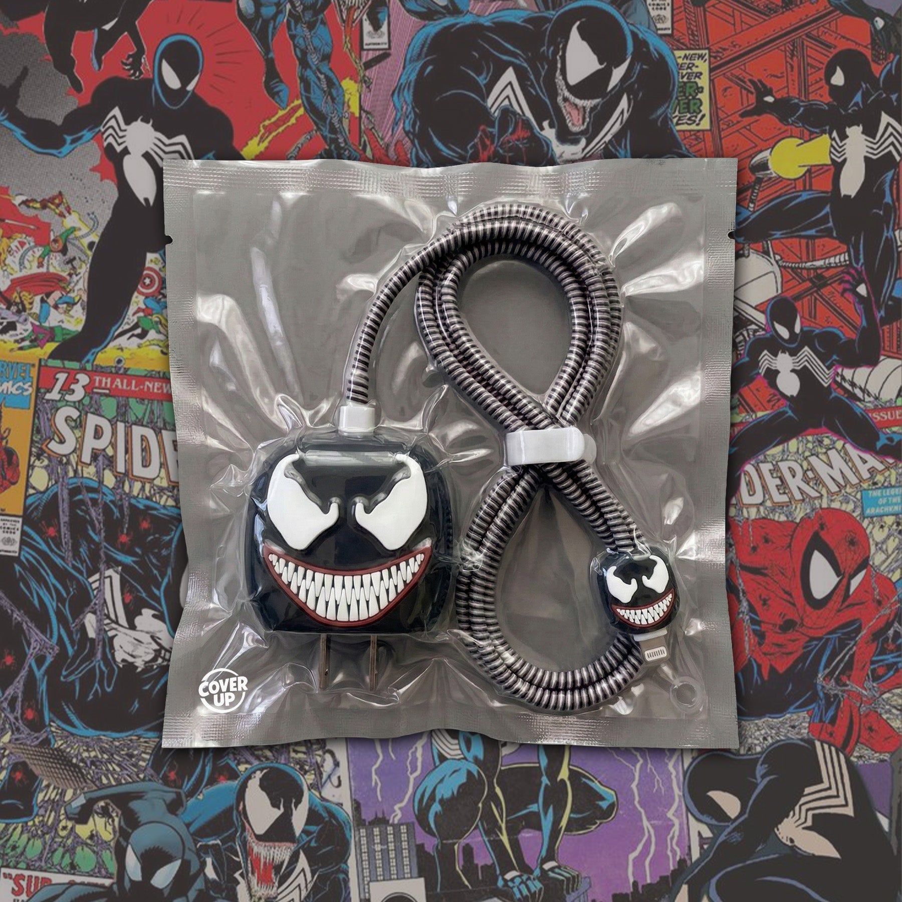 Spider-Man & Venom Charger Protector Pack