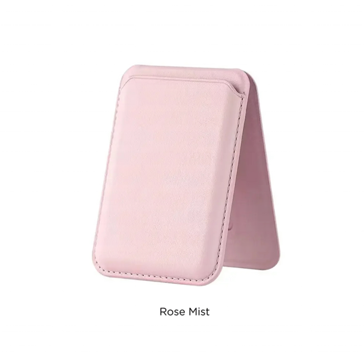 MagStand Pro Wallet – 2-in-1 Leather MagSafe Card Holder with Stand & RFIDn  Protection